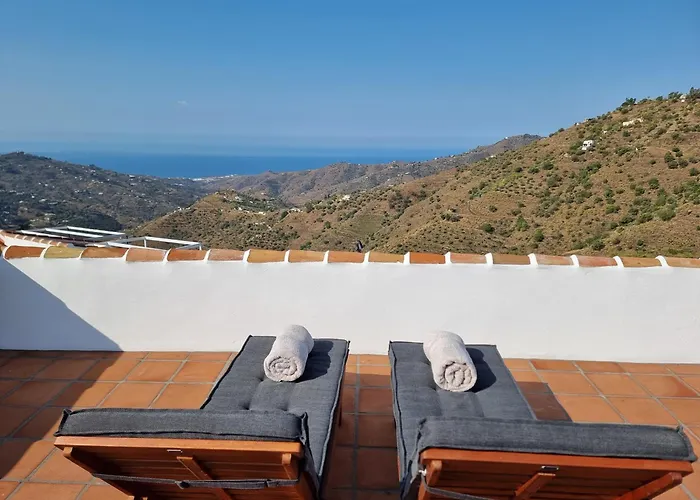 Paseros, Bbq, Pool, Spectacular Sea Views فيلة Cómpeta